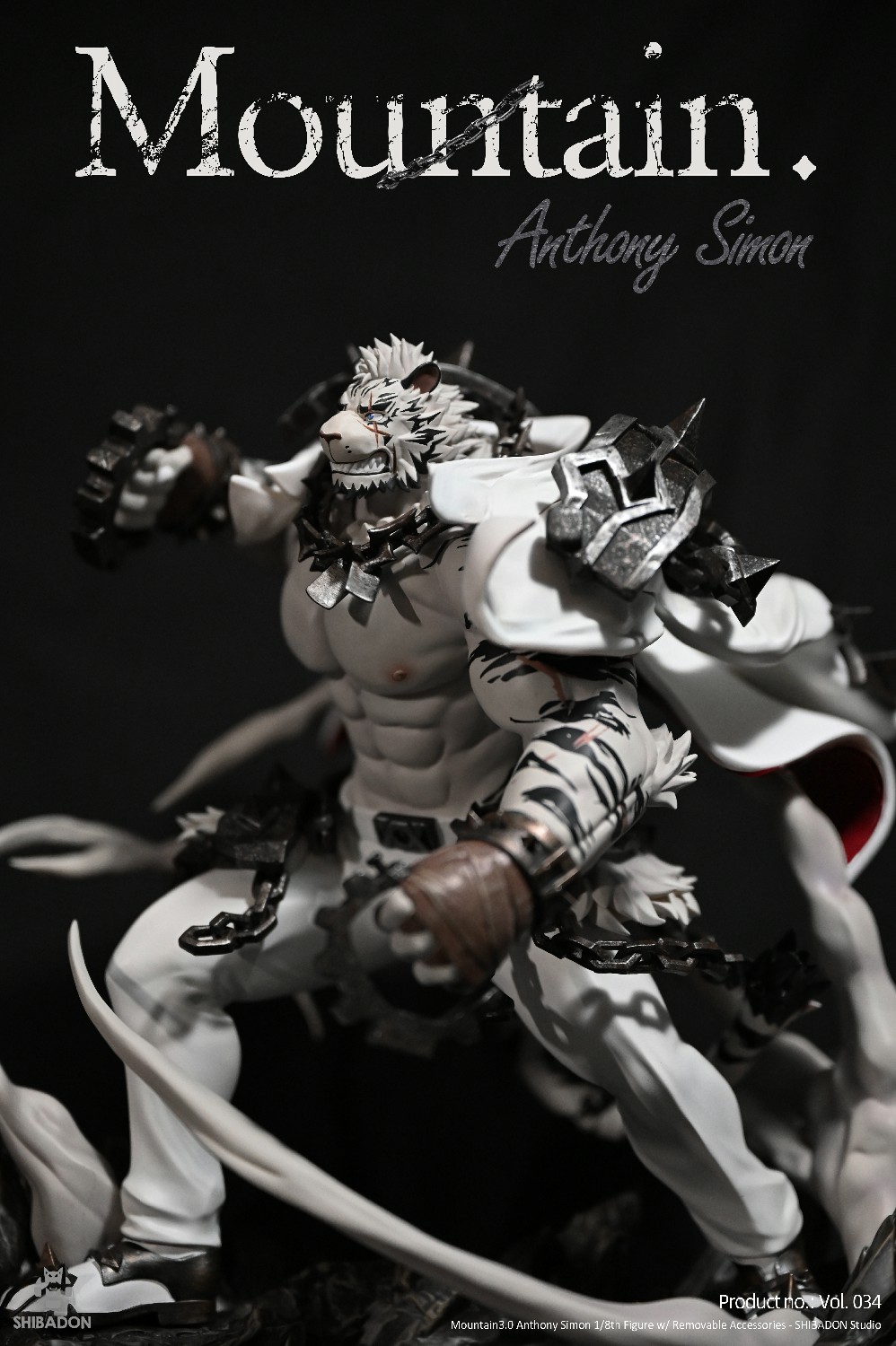 In stock-Arknights Mountain 3.0 Statue(GK) (Adult 18+)-Shibadon Studio-KWII-GK