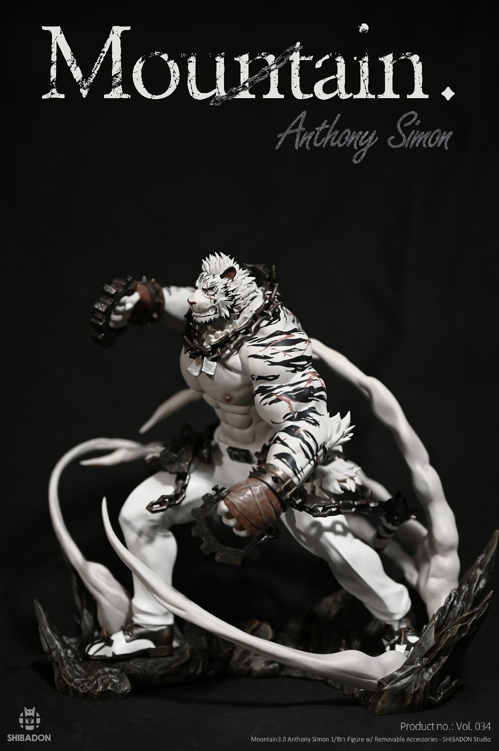 In stock-Arknights Mountain 3.0 Statue(GK) (Adult 18+)-Shibadon Studio-KWII-GK