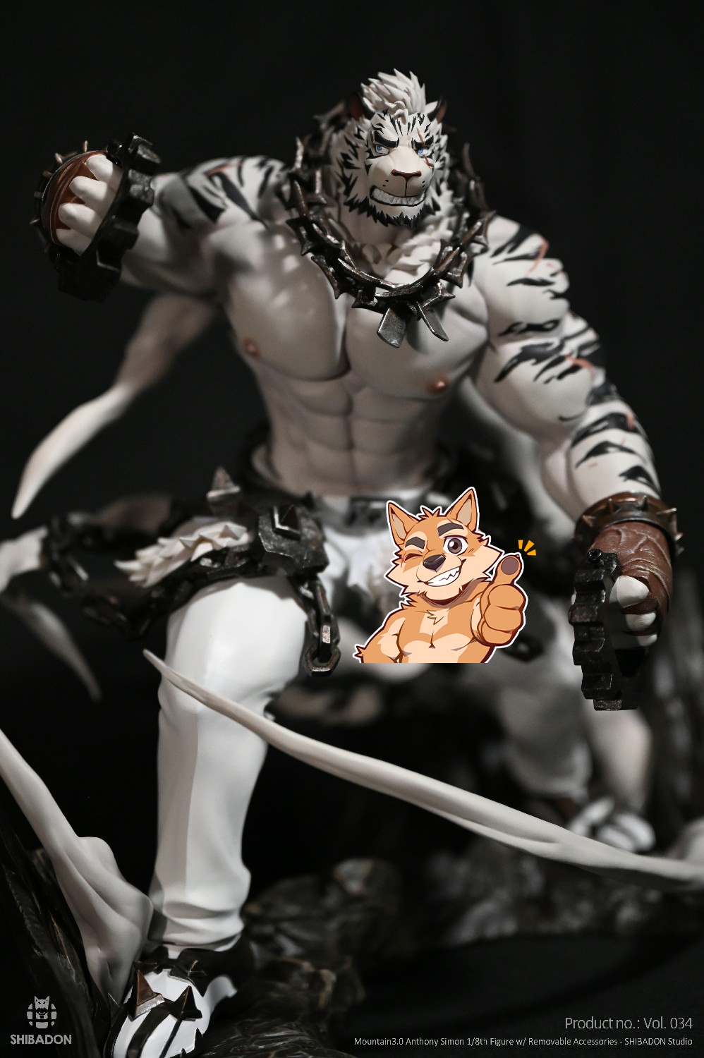 In stock-Arknights Mountain 3.0 Statue(GK) (Adult 18+)-Shibadon Studio-KWII-GK