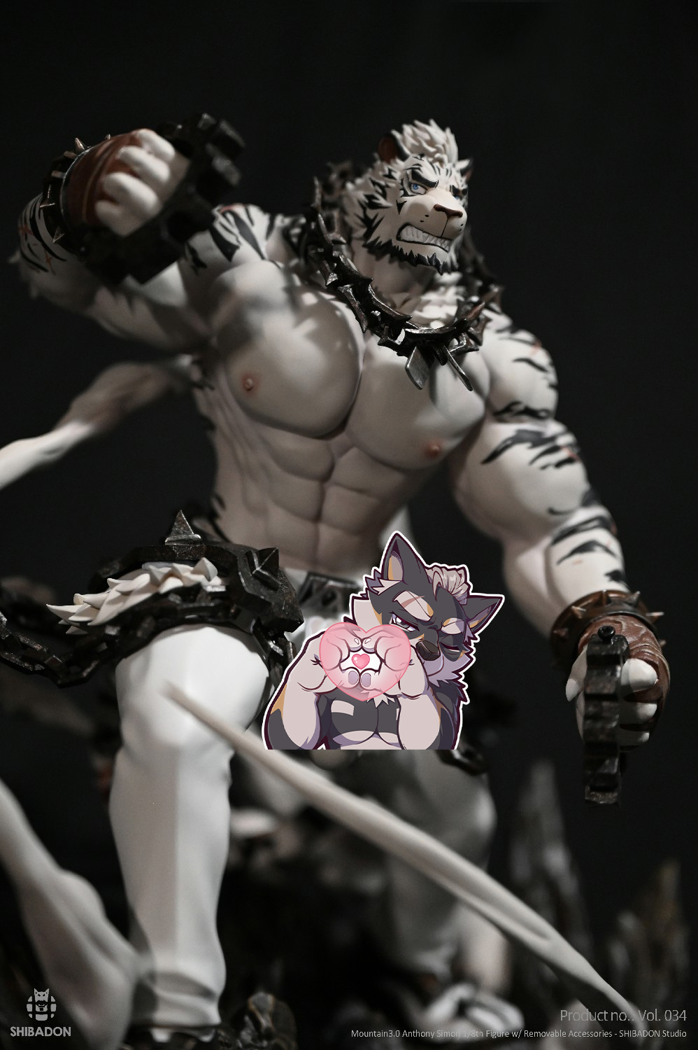 In stock-Arknights Mountain 3.0 Statue(GK) (Adult 18+)-Shibadon Studio-KWII-GK