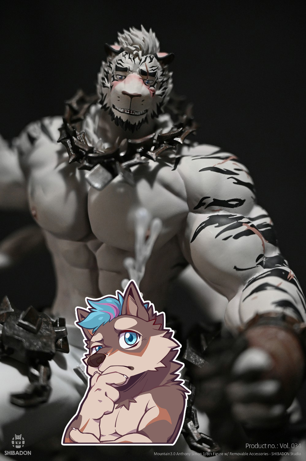 In stock-Arknights Mountain 3.0 Statue(GK) (Adult 18+)-Shibadon Studio-KWII-GK