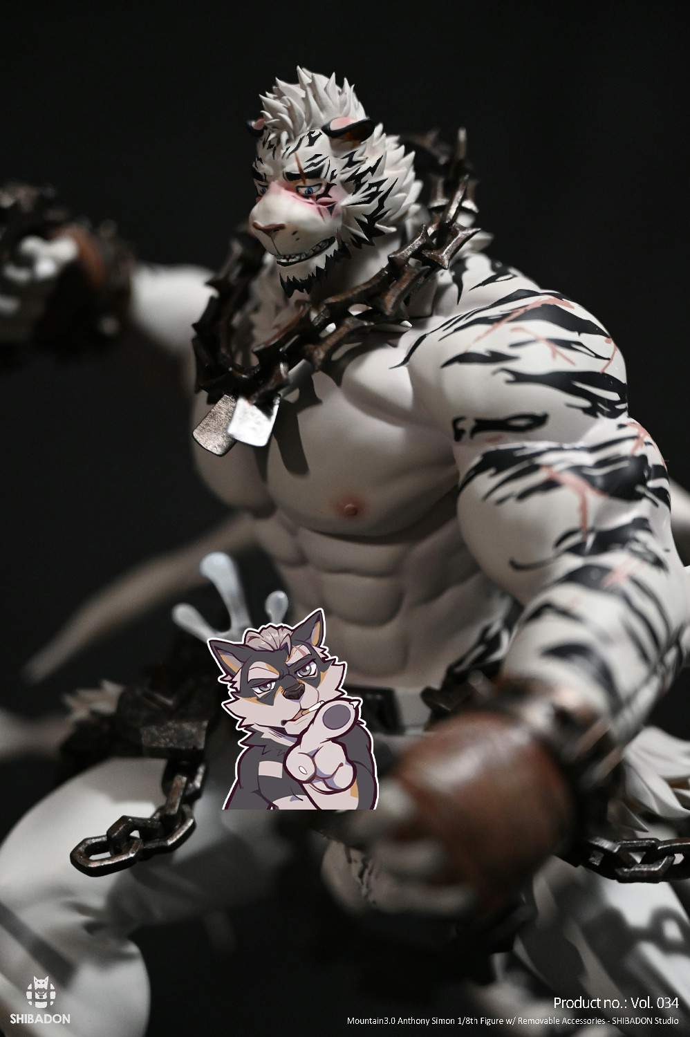 In stock-Arknights Mountain 3.0 Statue(GK) (Adult 18+)-Shibadon Studio-KWII-GK