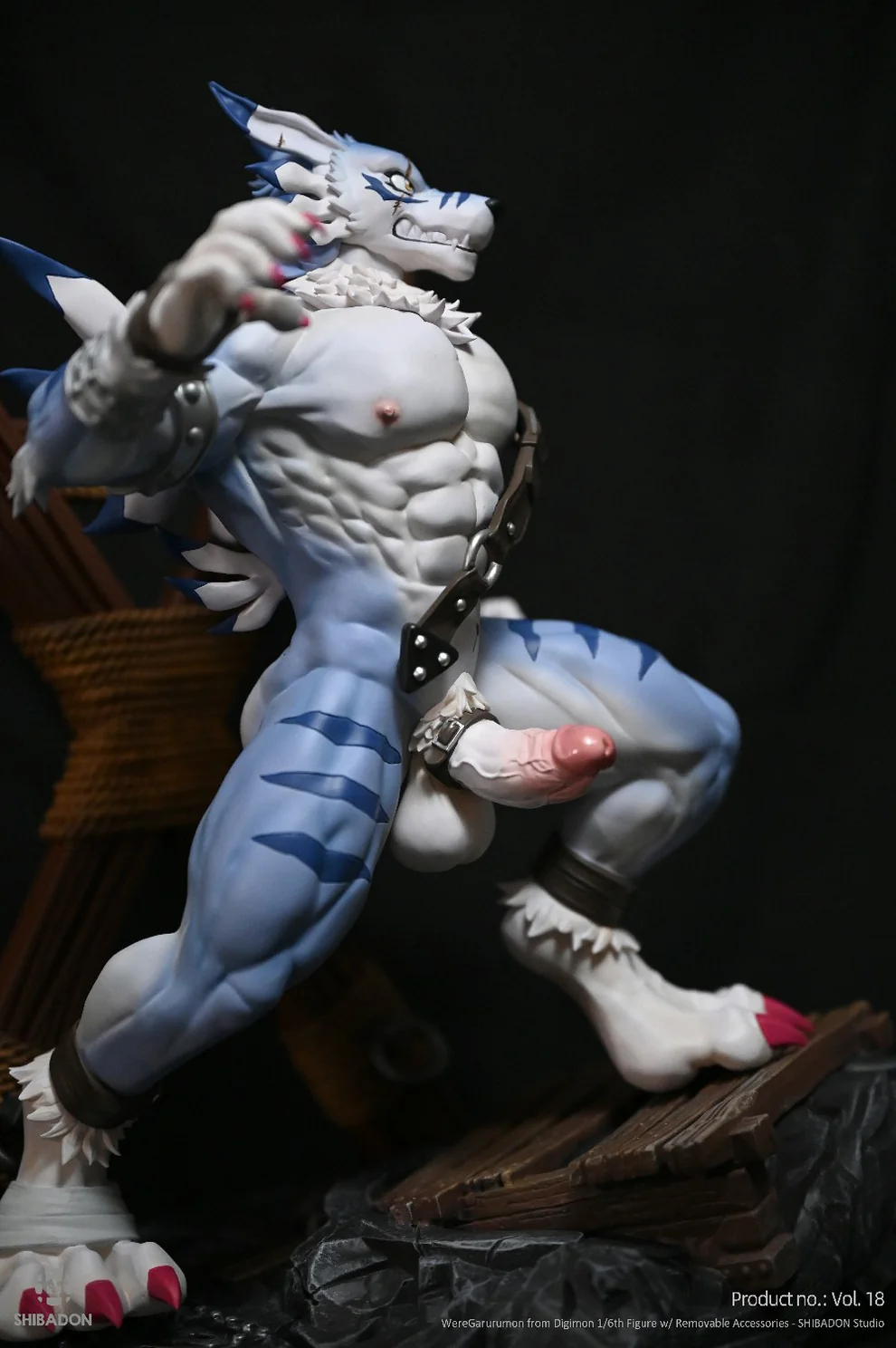 Digimon Garurumon Statue GK (Adult 18+)-Shibadon Studio Pre-sale