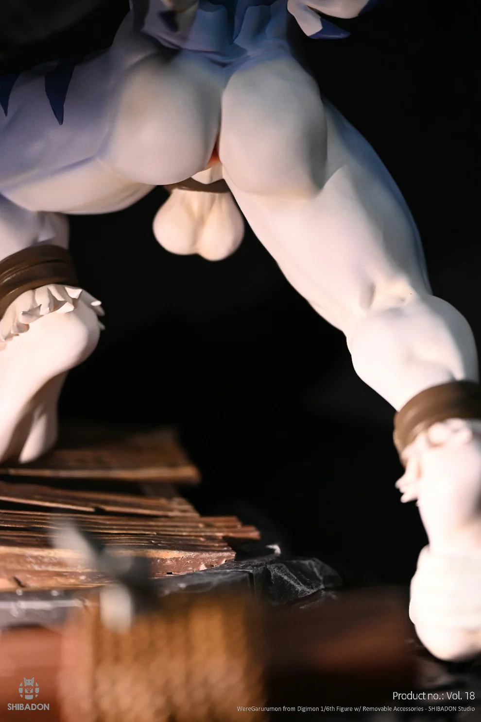 Digimon Garurumon Statue GK (Adult 18+)-Shibadon Studio Pre-sale