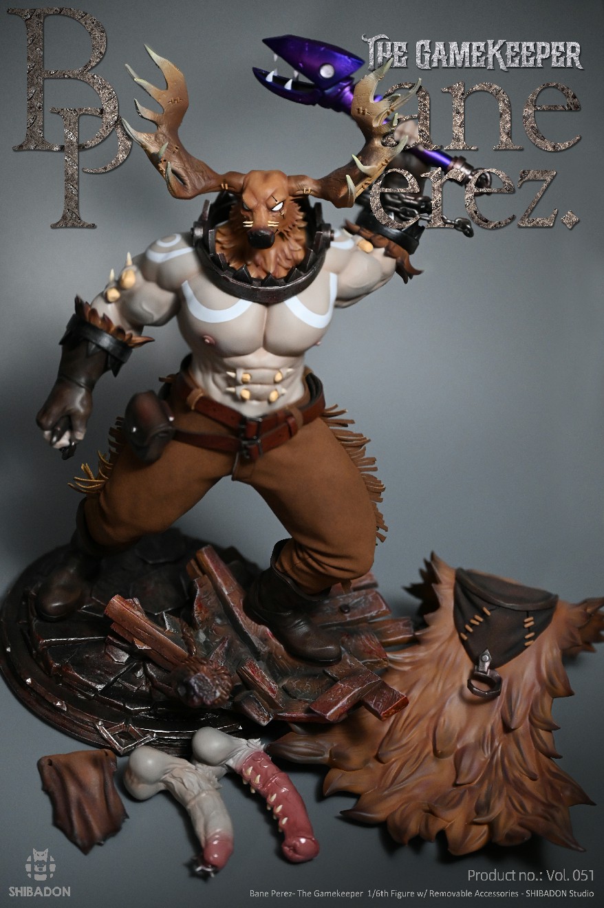 Identity V Gamekeeper Statue(GK) (Adult 18+)-Shibadon Studio-KWII-GK