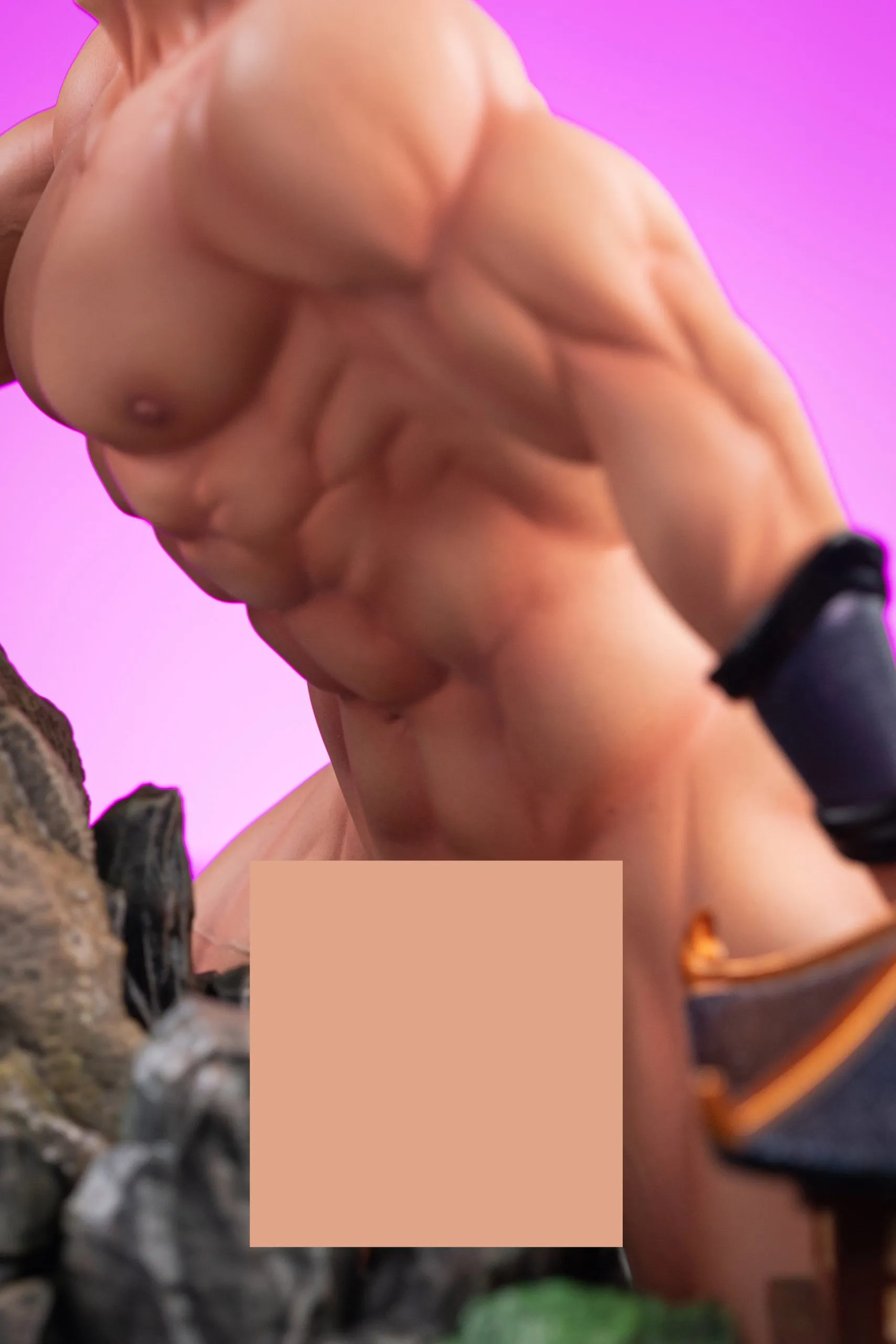 In stock-League of Legends White Hair Sett Statue(GK) (Adult 18+Male)-President’s secret Studio