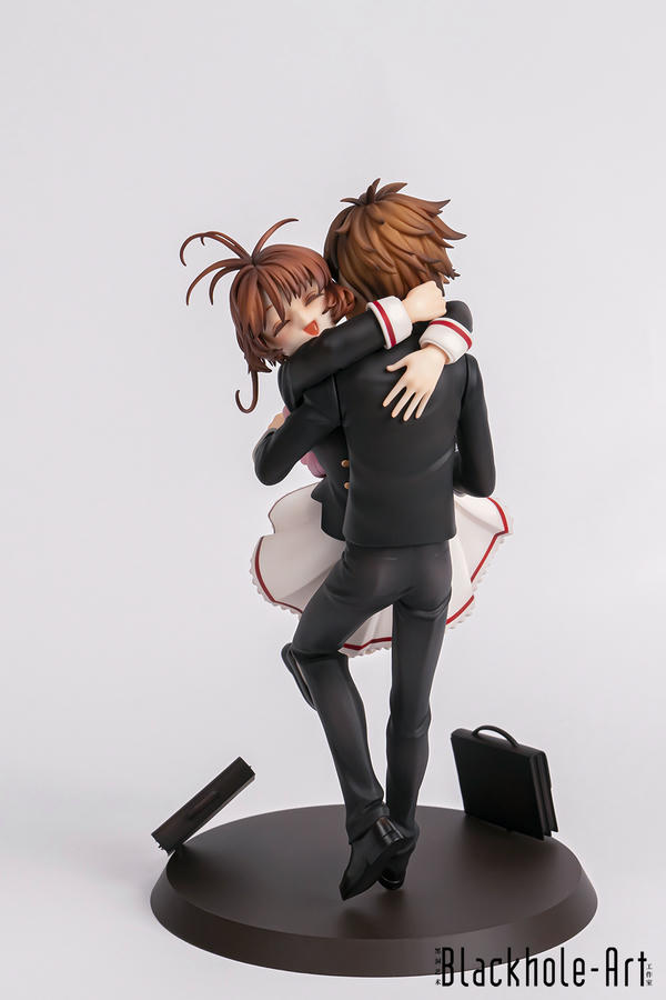 Cardcaptor Sakura Syaoran and Sakura Encounter 2.0 Statue(GK) - Blackhole-Art Studio