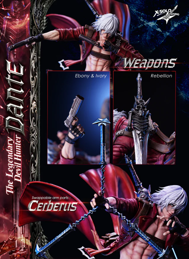 X-SOLO Studio - Dante Devil May Cry 3 Statue