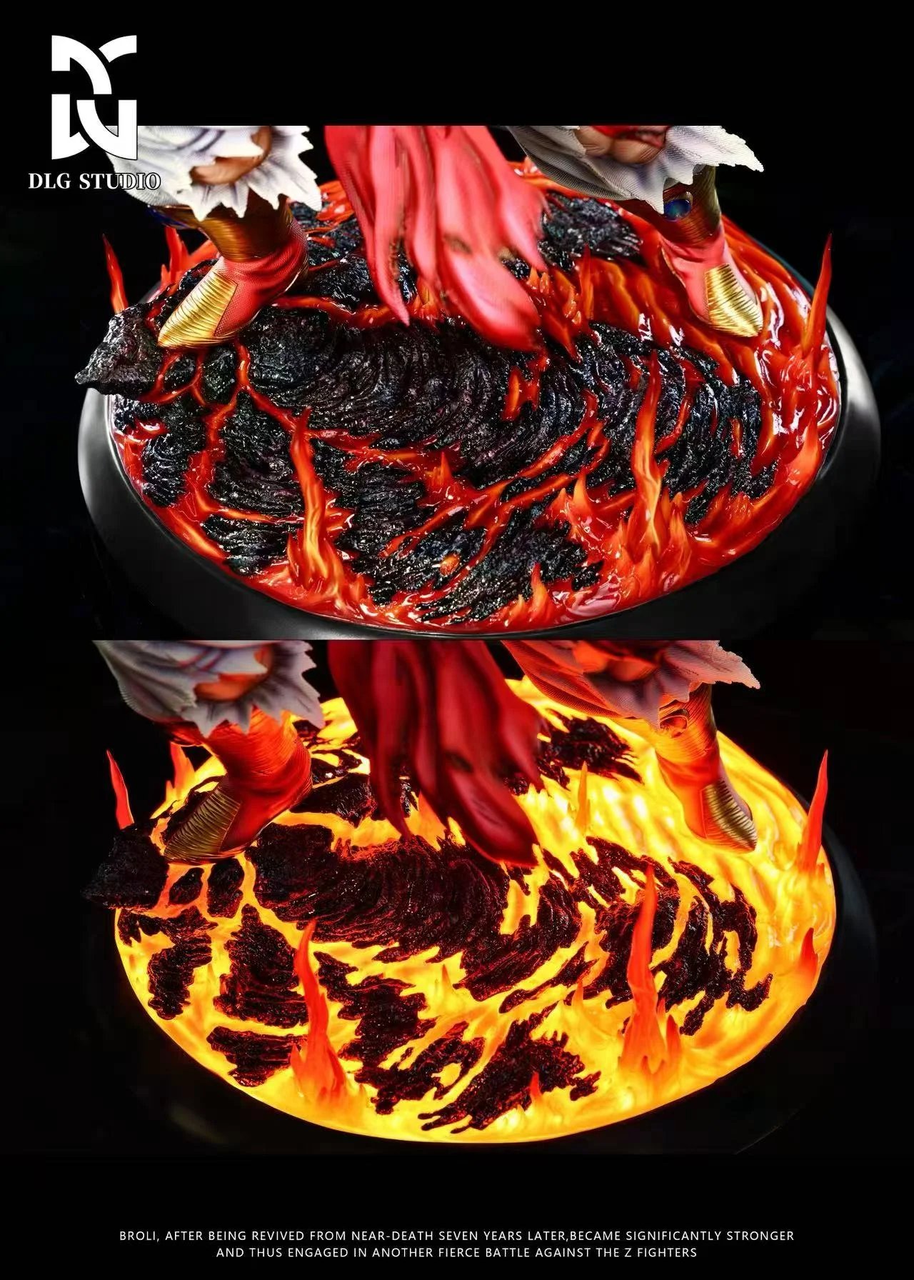 DLG Studio - Broly Single Character Museum Statue Series Dragon Ball 