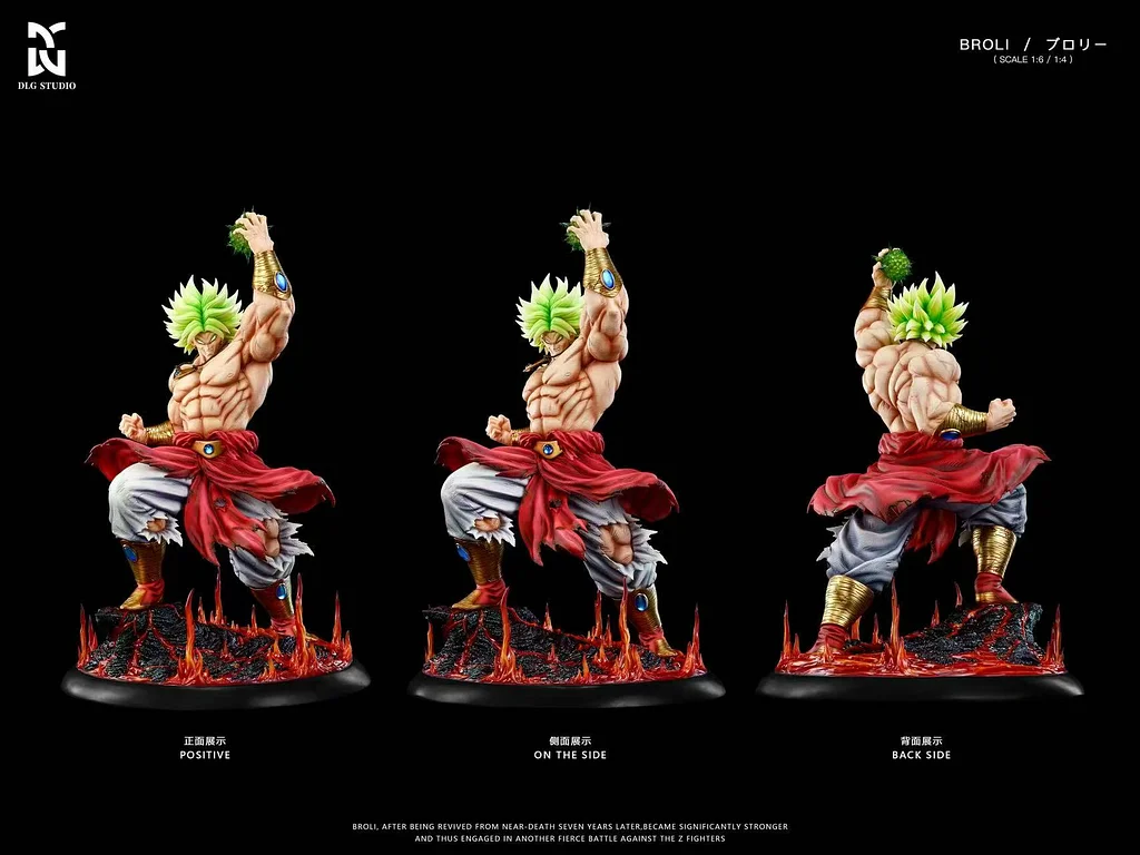 DLG Studio - Broly Single Character Museum Statue Series Dragon Ball 
