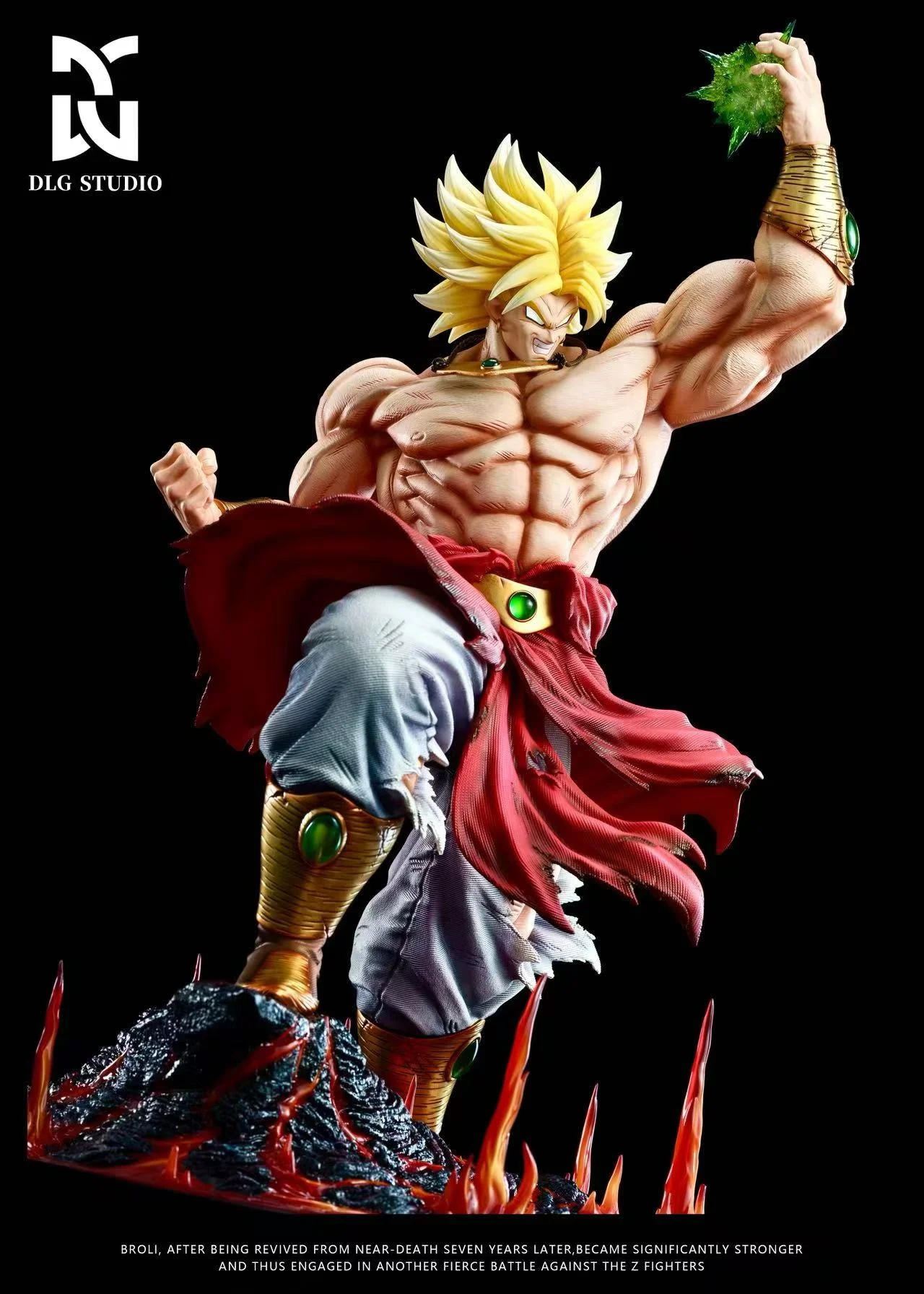 DLG Studio - Broly Single Character Museum Statue Series Dragon Ball 