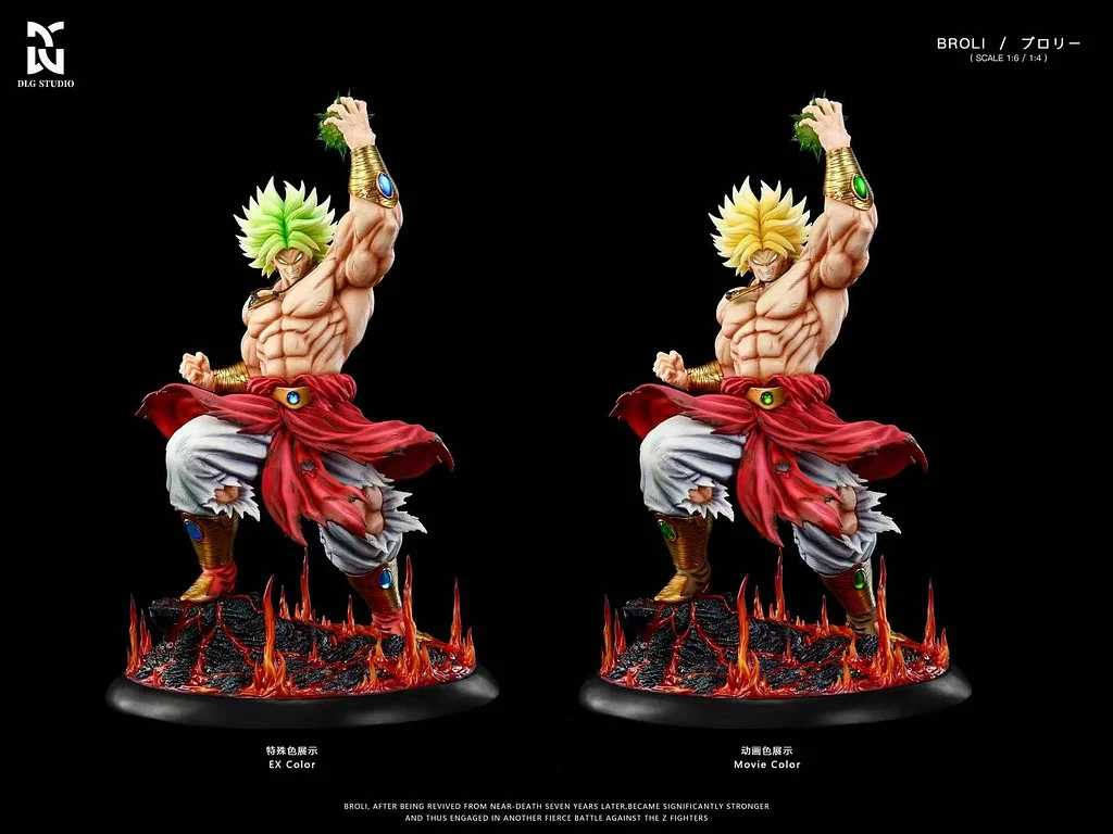 DLG Studio - Broly Single Character Museum Statue Series Dragon Ball 