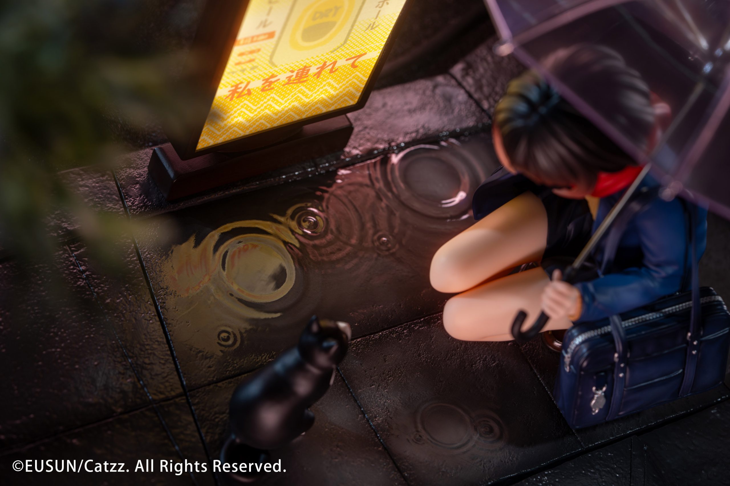 Rainy Day Encounter 1/7 Scale Statue(GK)-EUSUN Studio 