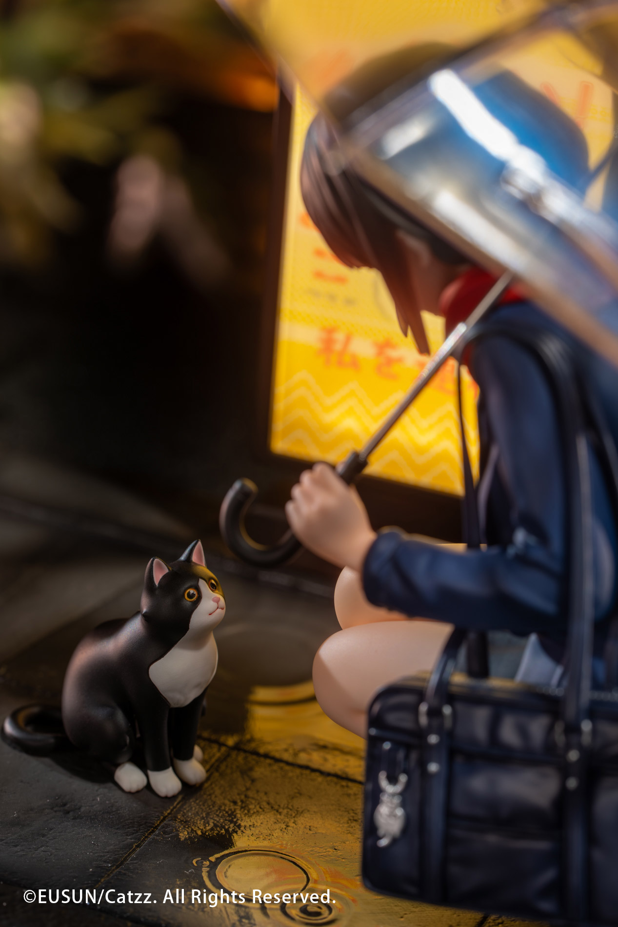 Rainy Day Encounter 1/7 Scale Statue(GK)-EUSUN Studio 