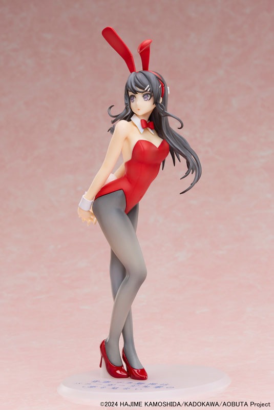 Mai Sakurajima Red Bunny Girl ver. (Licensed) Statue (GK) -ANIPLEX
