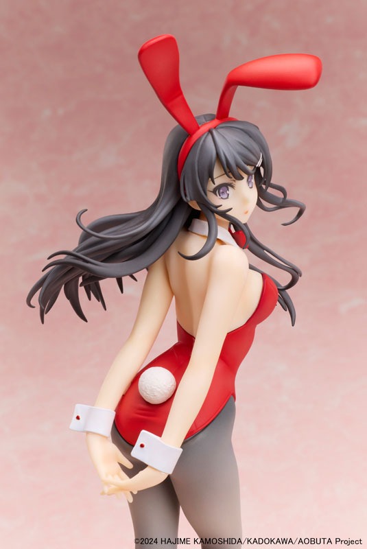 Mai Sakurajima Red Bunny Girl ver. (Licensed) Statue (GK) -ANIPLEX