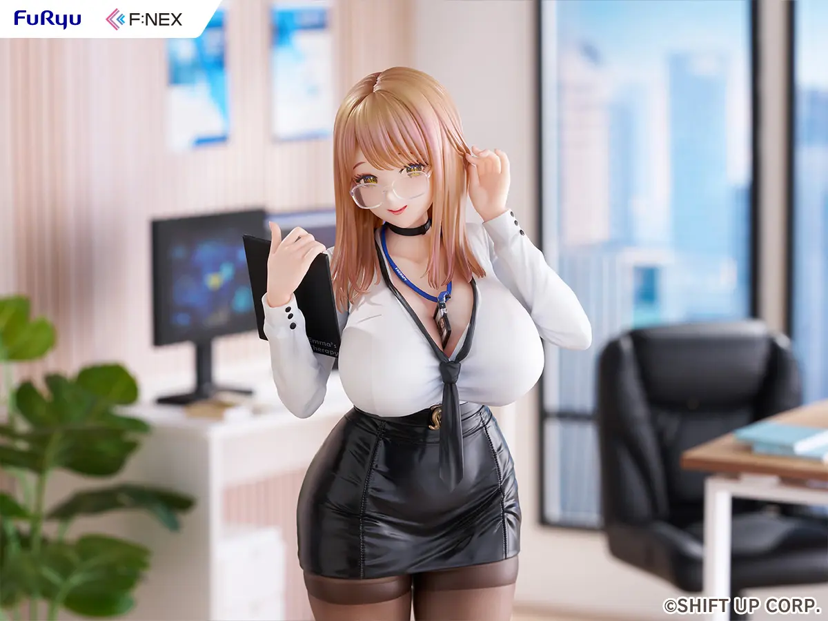 FURYU - Goddess of Victory: Nikke Emma Office Therapy 1/7 Scale Figure (Licensed)Statue 