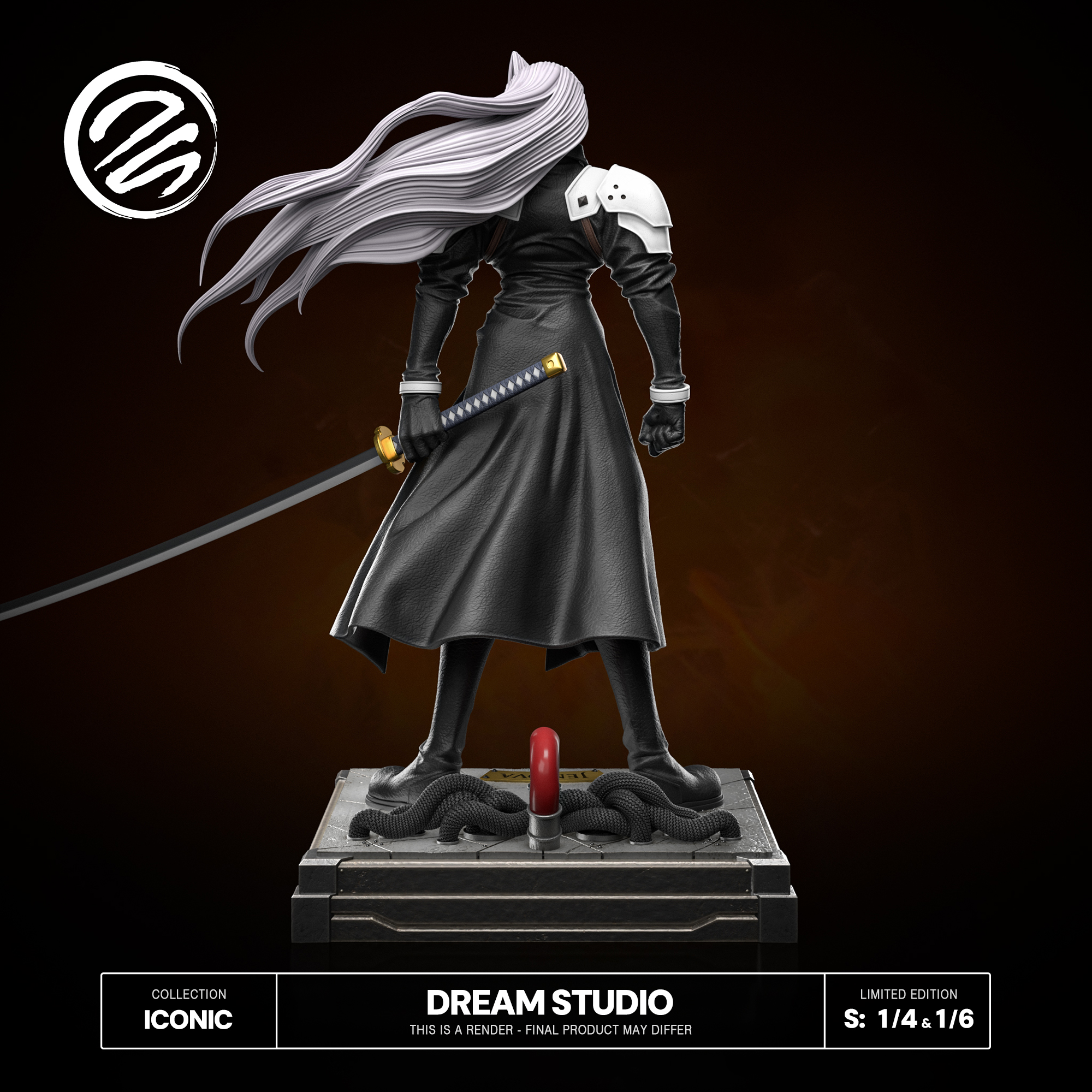 Dream Studio - OG Sephiroth FFVII Final Fantasy Statue 