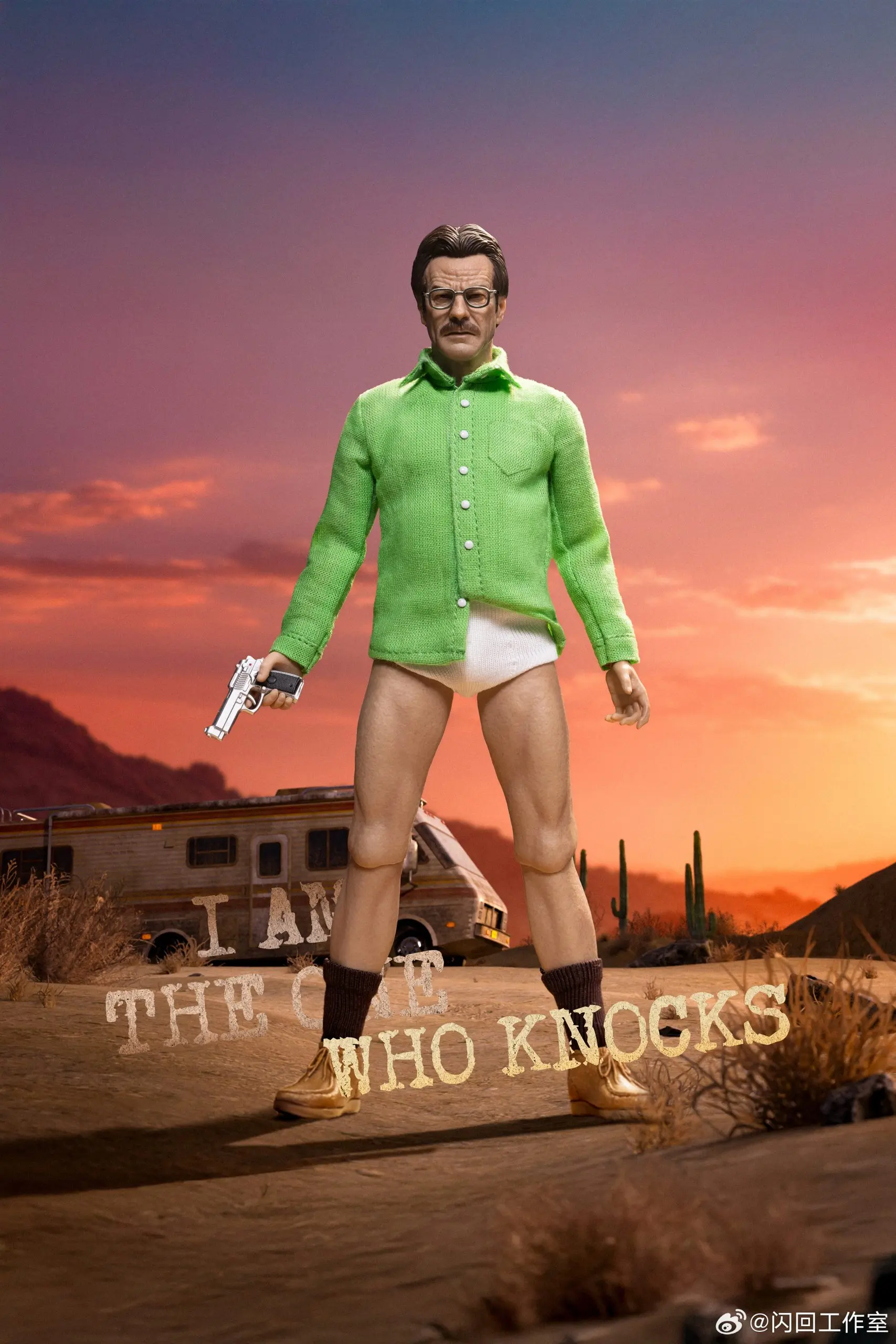 Manipple Studio - 1/12 Walter White 2.0 Action Figure Breaking Bad