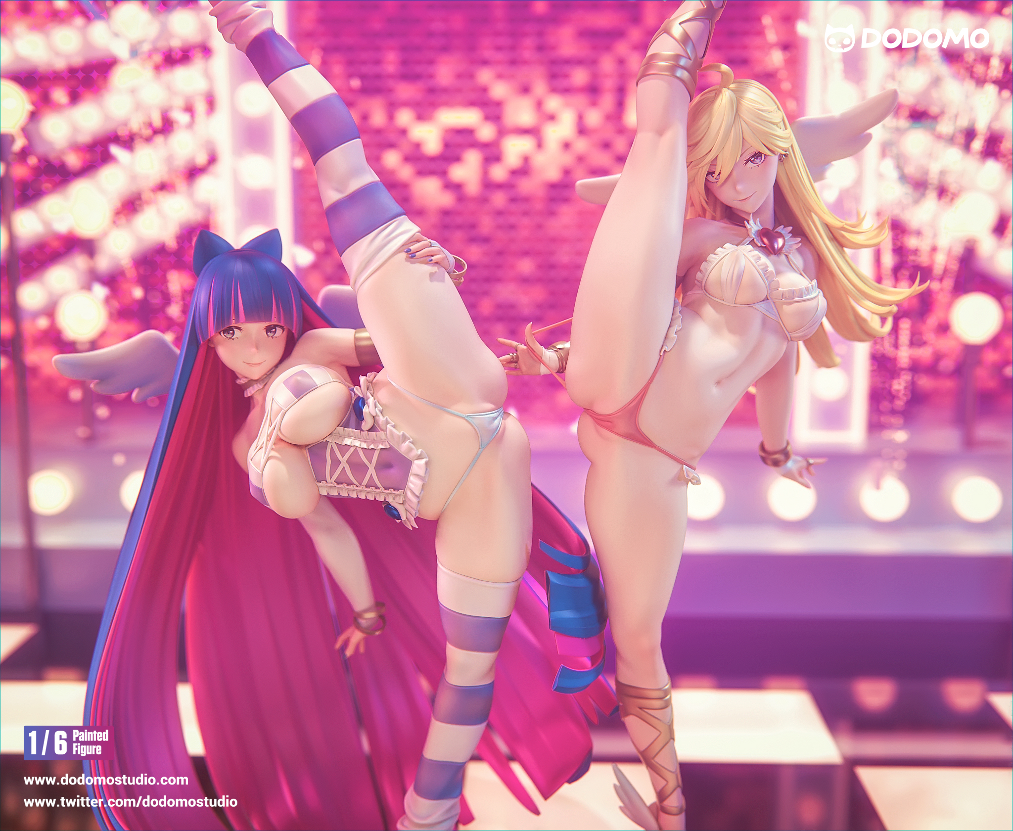 Dodomo Studio - Panty & Stocking with Garterbelt Statue 
