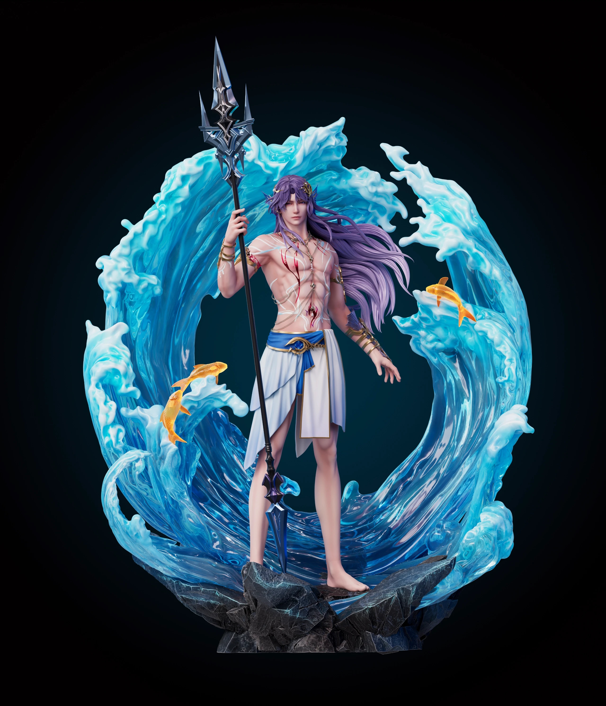 Yun Gu Studio - Love and Deepspace 1/6 Statue Mermaid Rafayel 