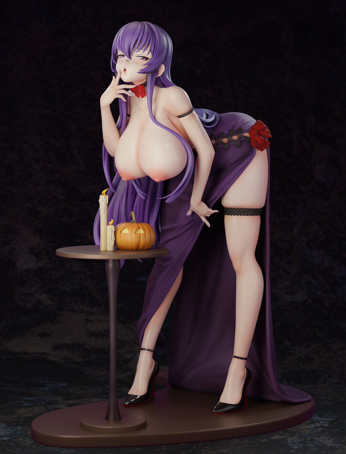 Green Tea Studio - Saeko Busujima Halloween Party Highschool of the Dead Statue