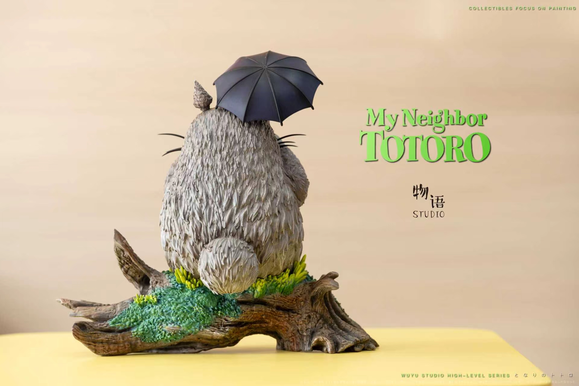 Wu Yu Studio - Totoro Playing the Flute My Neighbor Totoro Statue