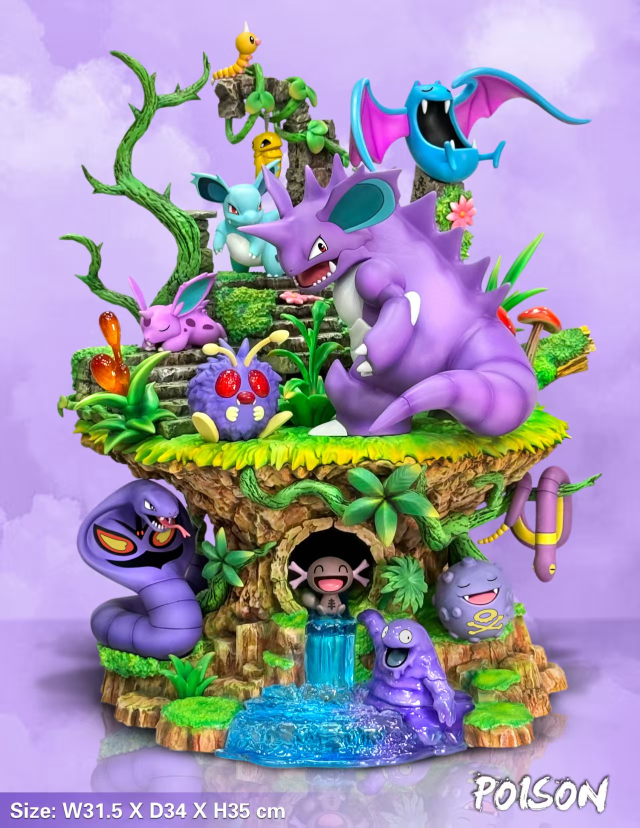 EGG Studio - Pokemon Poison type Statue 