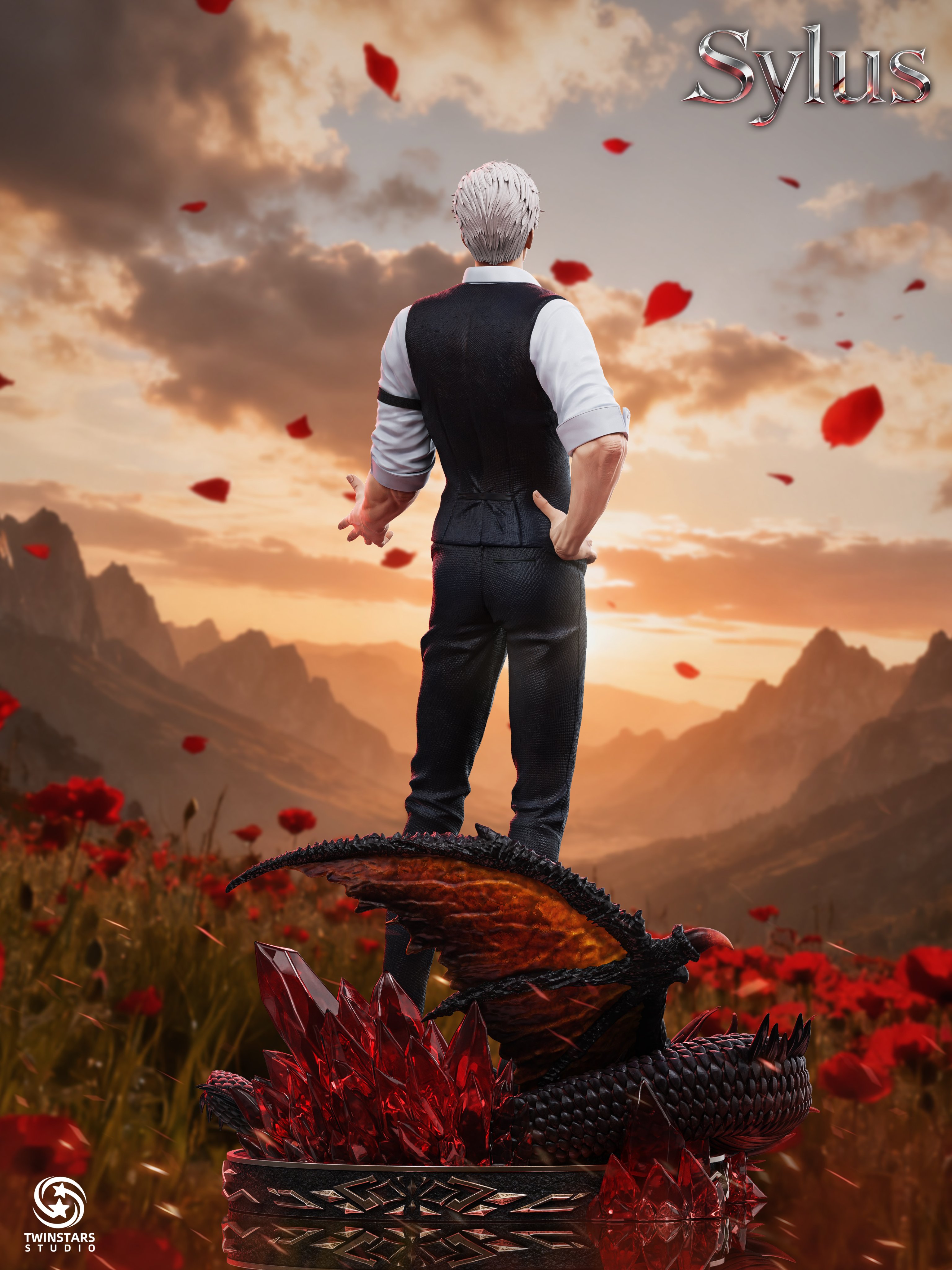 Twinstars Studio - Sylus Love and Deepspace Statue 