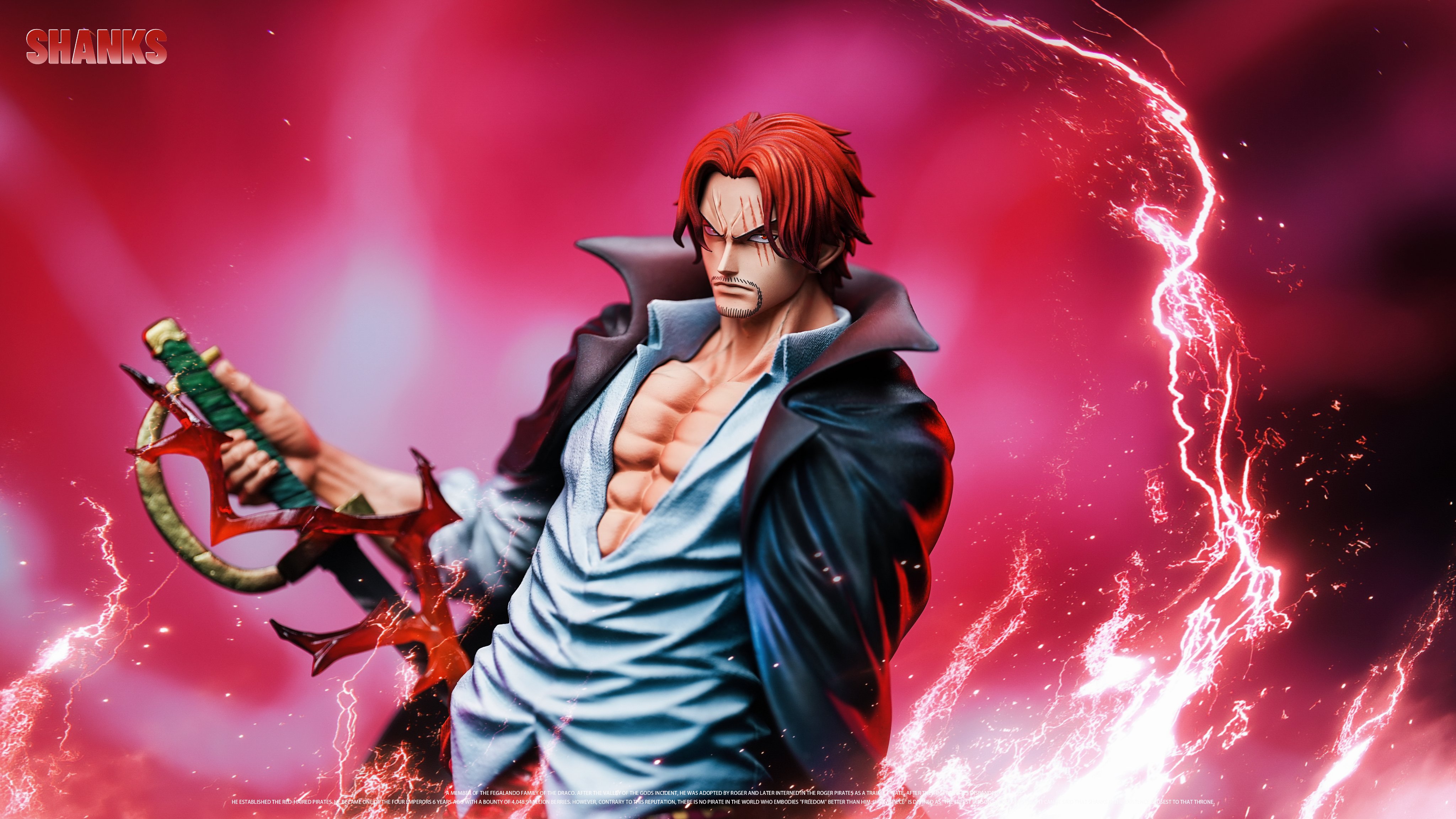 HX Studio X SY Studio -One Piece Shanks Statue 