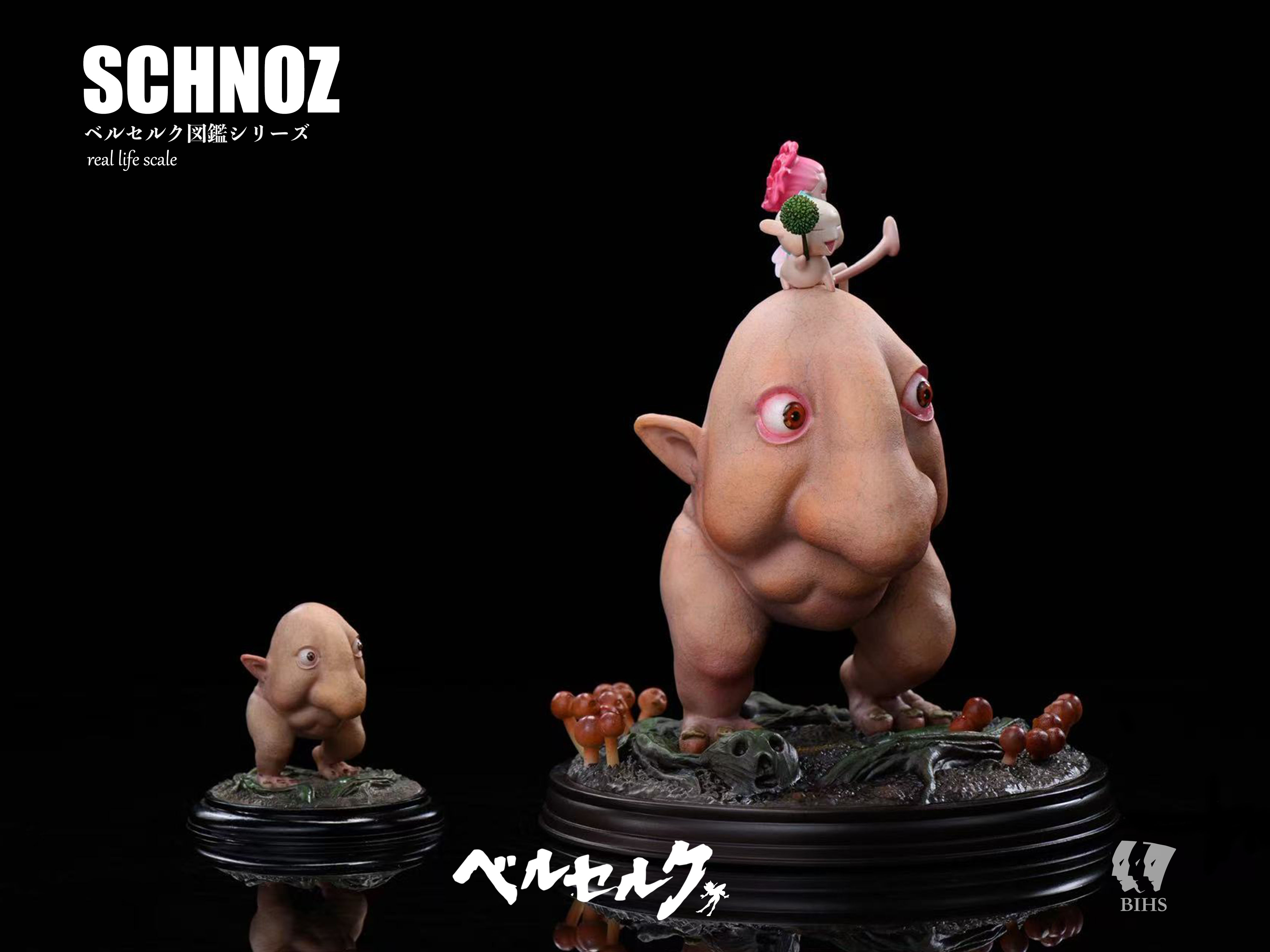 BIHS Studio - Desktop Berserk Illustration Fourth Edition Schnoz with Puck and Ivalera Statue