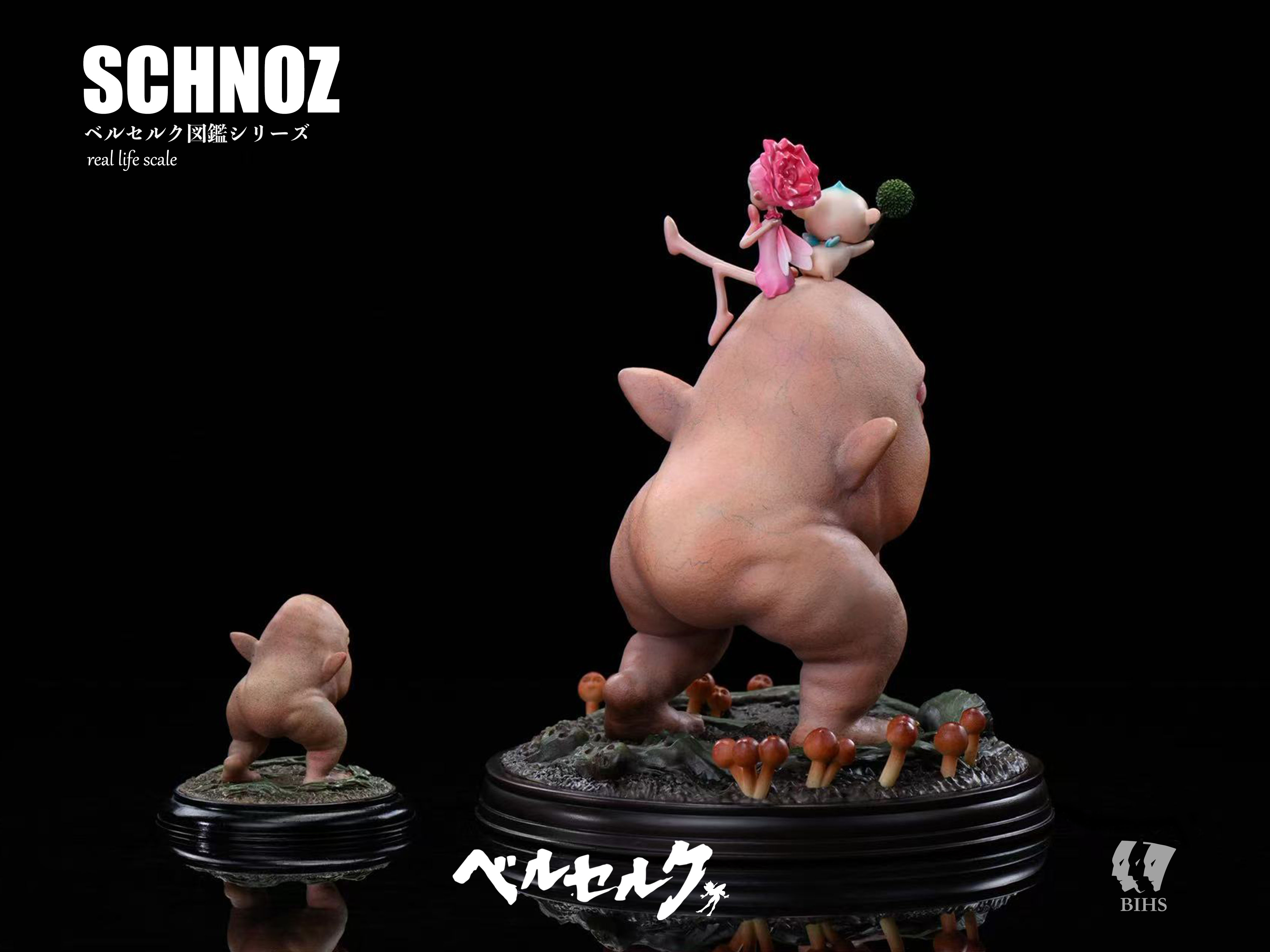 BIHS Studio - Desktop Berserk Illustration Fourth Edition Schnoz with Puck and Ivalera Statue