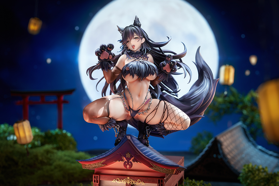 GSAS - Azur Lane Atago Manjuu Full Moon's Feral Wolf 1/7 Figure (Licensed)Statue
