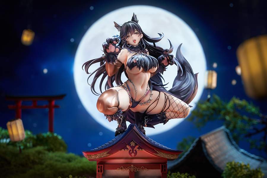 GSAS - Azur Lane Atago Manjuu Full Moon's Feral Wolf 1/7 Figure (Licensed)Statue