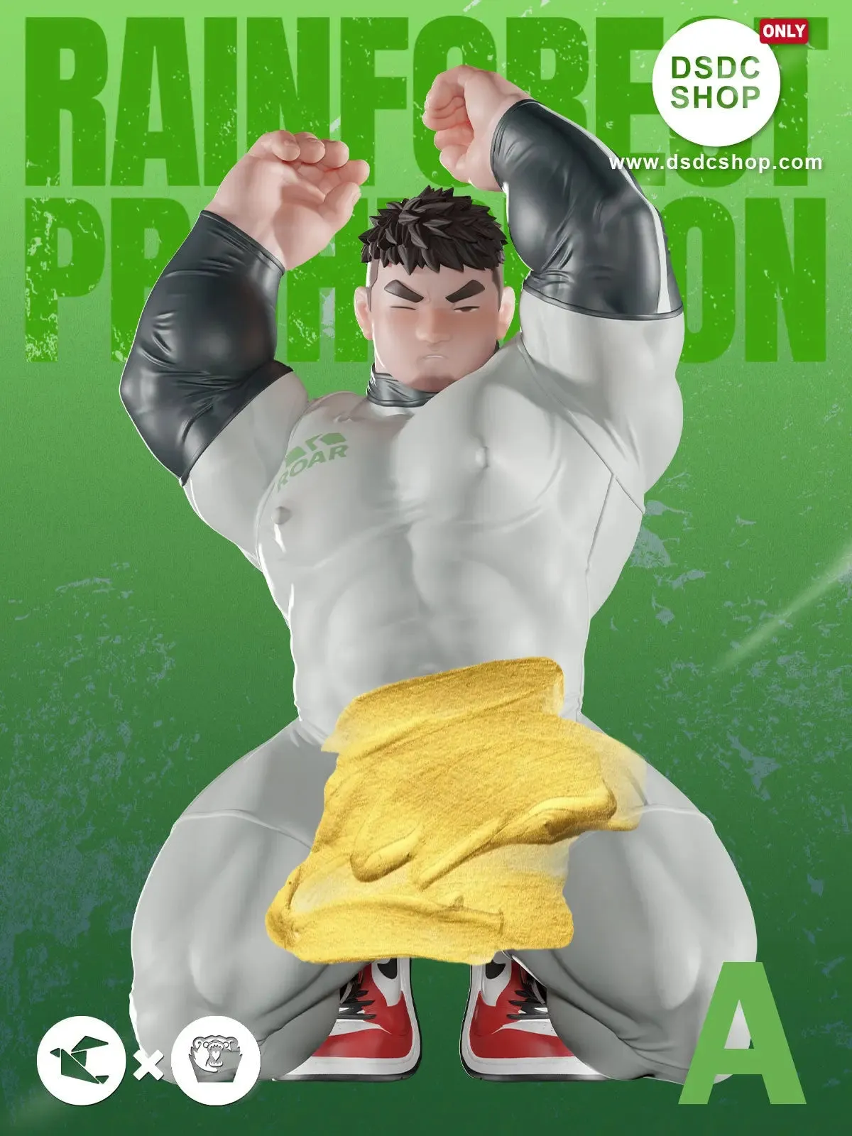 RAINFOREST PROHIBITION GENTLEMAN STATUE GK-02-ROAR STUDIO（Adult 18+Male）-KWII-GK