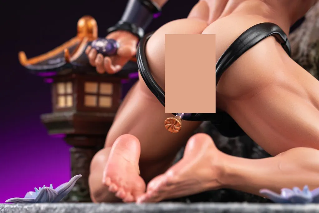 In stock-League of Legends White Hair Sett Statue(GK) (Adult 18+Male)-President’s secret Studio