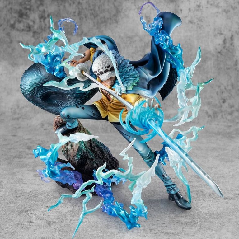 MH POP MAX One Piece Trafalgar D. Water Law (Licensed) Statue(GK) - MegaHouse Studio