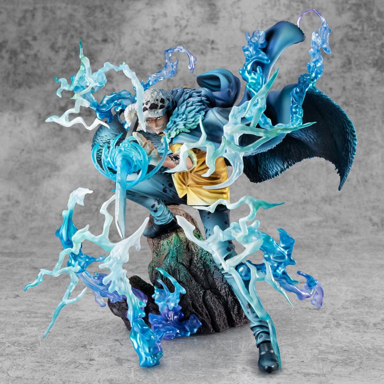 MH POP MAX One Piece Trafalgar D. Water Law (Licensed) Statue(GK) - MegaHouse Studio