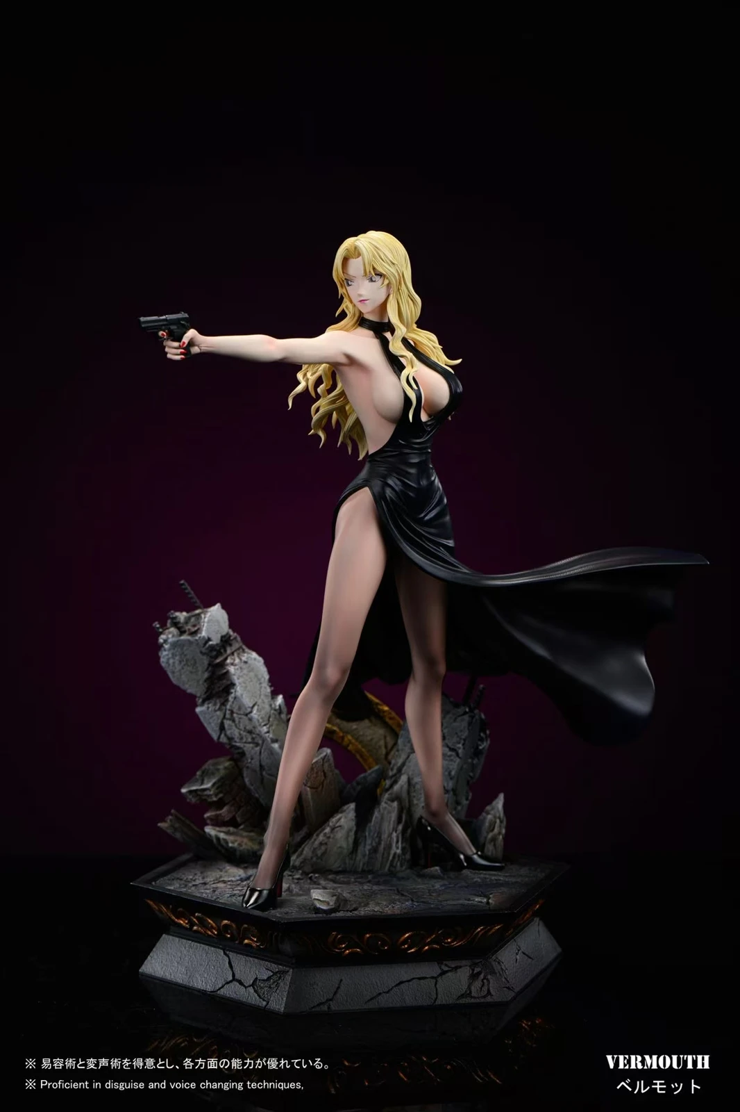 YYDS Studio - Vermouth With Gun Detective Conan Statue