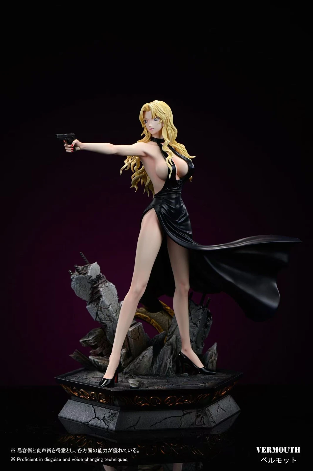 YYDS Studio - Vermouth With Gun Detective Conan Statue