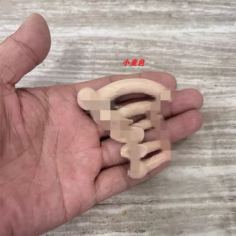 5pcs/pack 1:6 Action Figure Accessory Penis Soldier body Parts Male Genital color optional