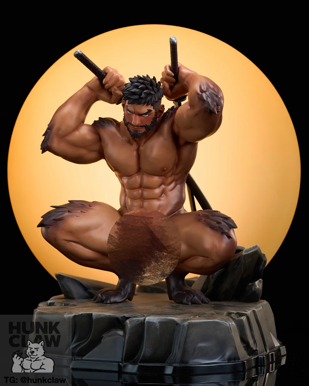HUNK CLAW Studio - Wolf Blade Statue(GK) (Adult18+)