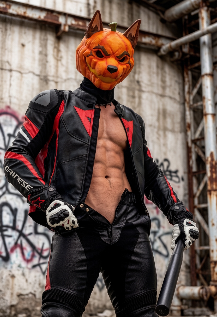 Pumpkin Mask statues cosplay props