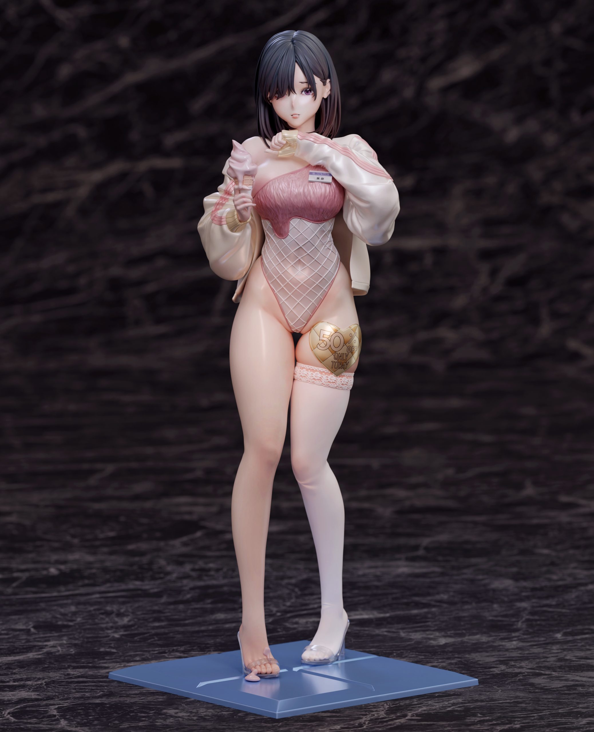 Original Strawberry Sundae Mascot Girl Summer Kana (Licensed) Statue(GK)-SODA Studio