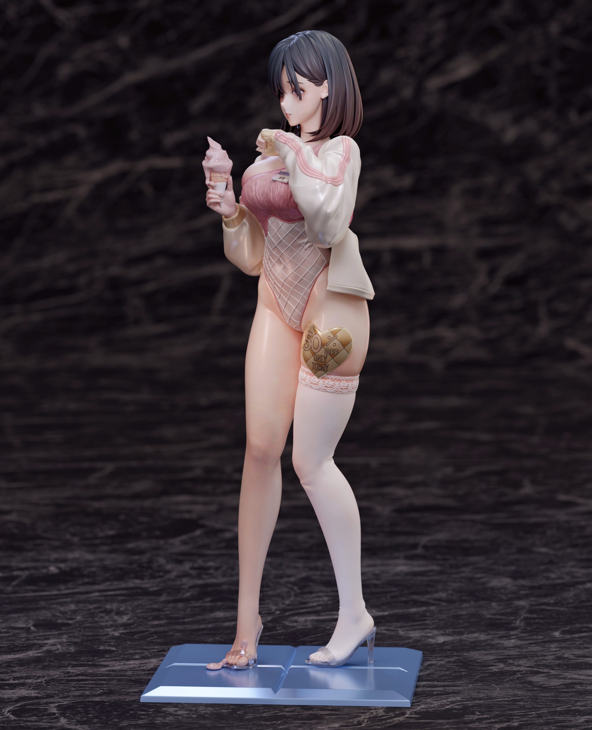 Original Strawberry Sundae Mascot Girl Summer Kana (Licensed) Statue(GK)-SODA Studio