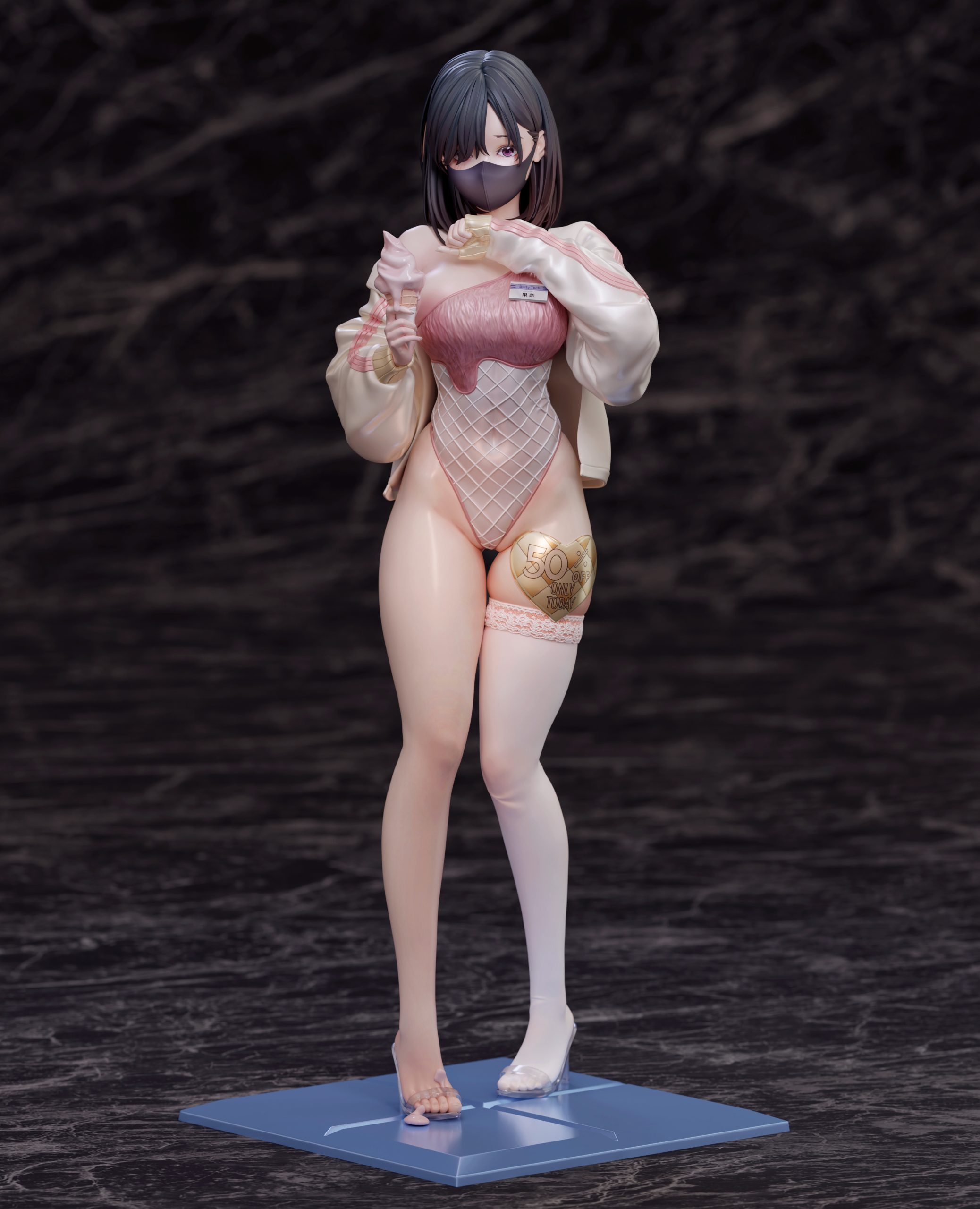 Original Strawberry Sundae Mascot Girl Summer Kana (Licensed) Statue(GK)-SODA Studio