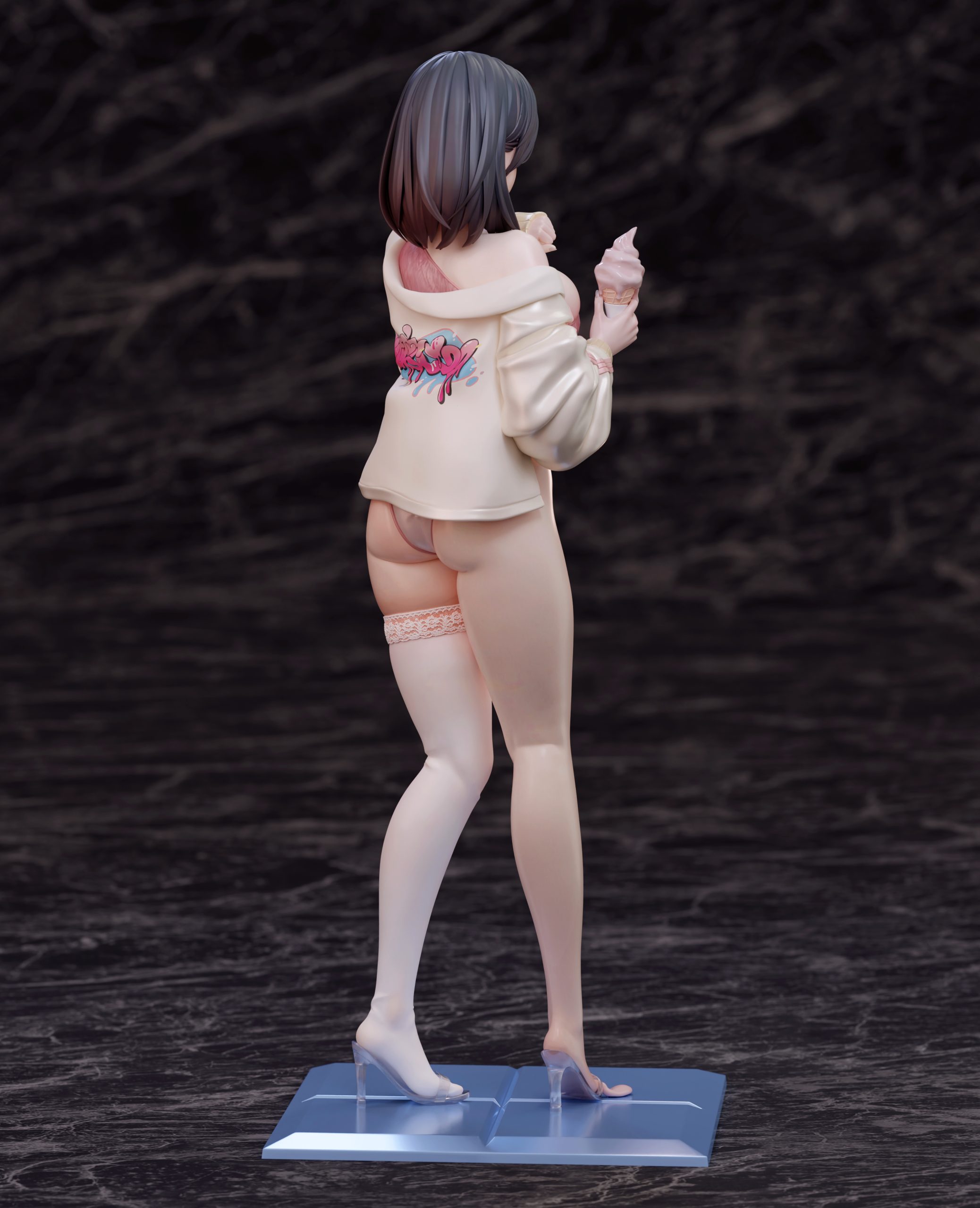 Original Strawberry Sundae Mascot Girl Summer Kana (Licensed) Statue(GK)-SODA Studio