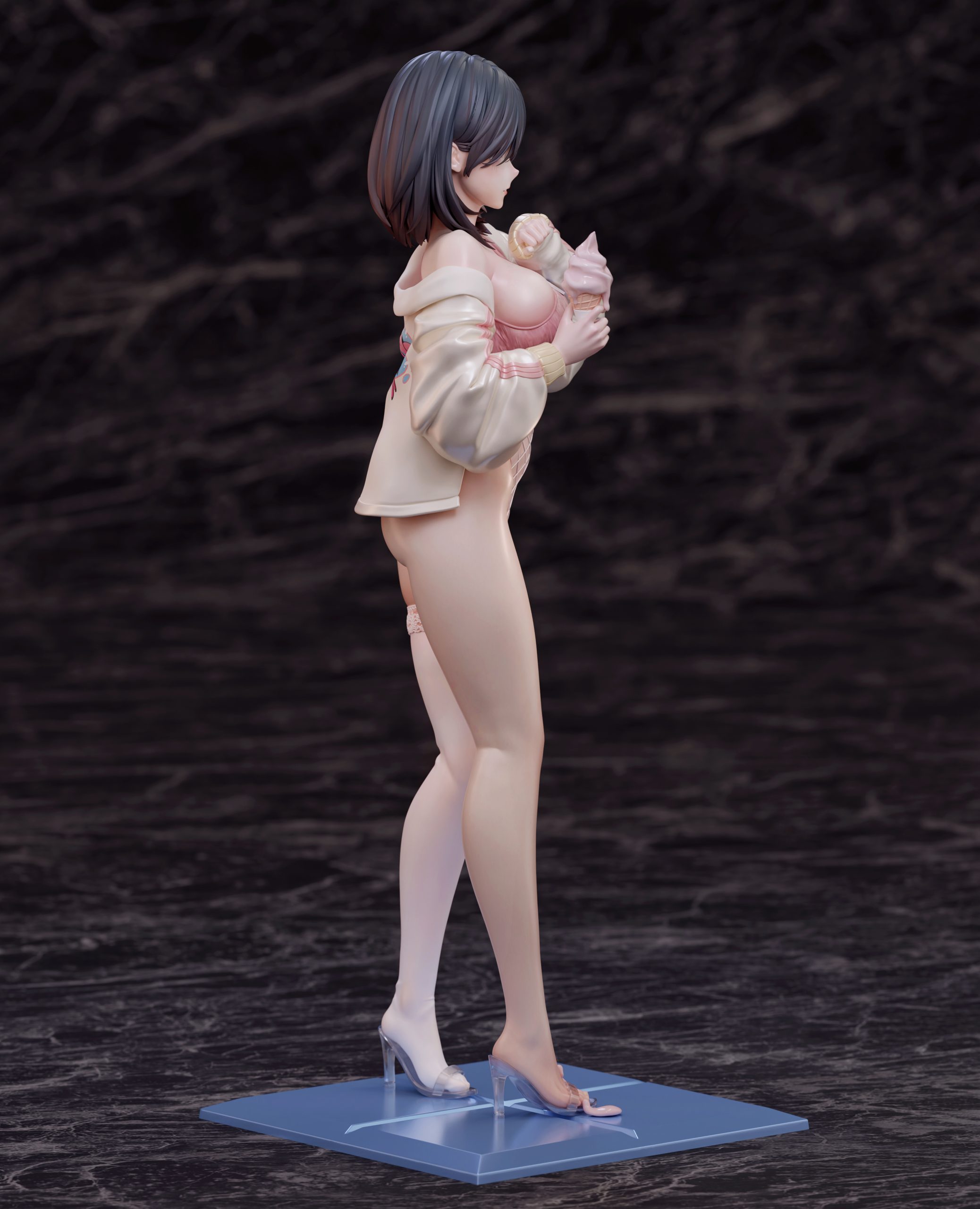 Original Strawberry Sundae Mascot Girl Summer Kana (Licensed) Statue(GK)-SODA Studio