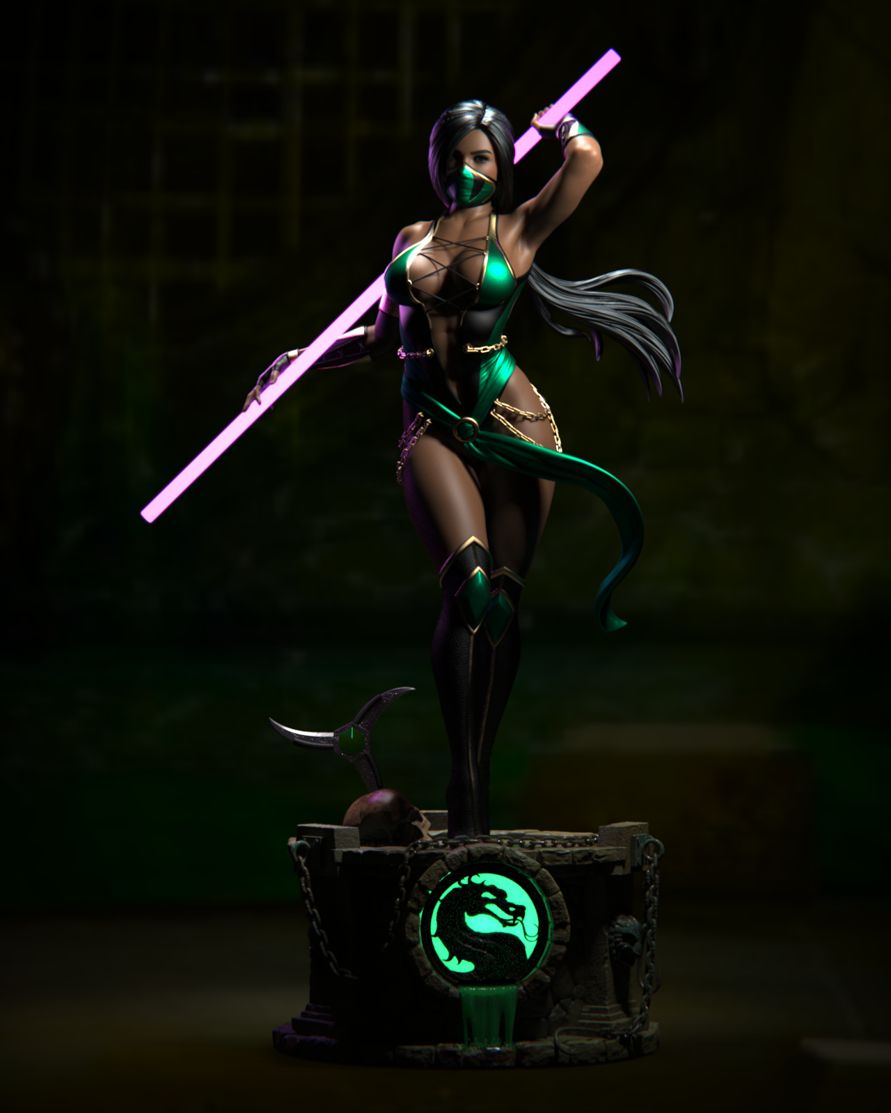 Mortal Kombat Jade Statue(GK) - Epic Creations Studio