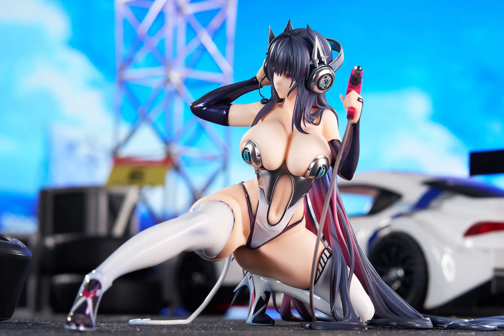 APEX-TOYS - Azur Lane - Strasbourg - 1/7 - Faerie of the Race Circuit Ver (Licensed)Statue